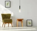 Lampa wisząca Perola  PND-43363-1 BK+BR Italux
