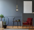 Lampa wisząca Ravena  PND-2324-1 BRO+SG Italux