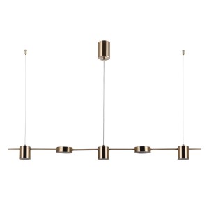 Lampa wisząca Remdal  PND-16374-5-COP-GD-4K Italux