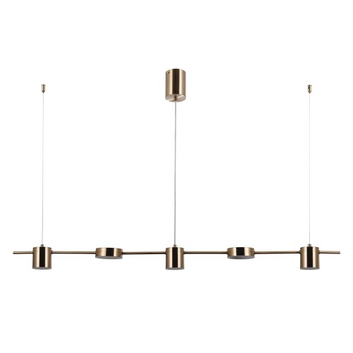 Lampa wisząca Remdal  PND-16374-5-COP-GD-4K Italux
