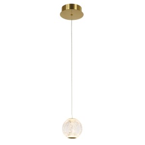 Lampa wisząca Rosario  PND-12220121-1A-GD Italux