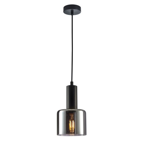 Lampa wisząca Santia  PND-65342-1-BK+SG Italux