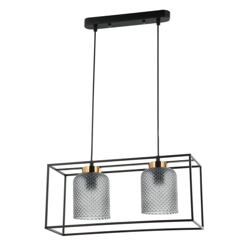 Lampa wisząca Sinella  PND-23231-2-BK+SG Italux
