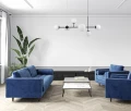 Lampa wisząca Vailante szklane, białe kule na czarnej listwie E27+E14 Italux