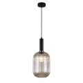 Lampa wisząca Antiola  PND-5588-1L-BK+AMB Italux