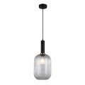 Lampa wisząca Antiola  PND-5588-1L-BK+CL Italux