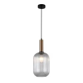 Lampa wisząca Antiola  PND-5588-1L-BRO+CL Italux