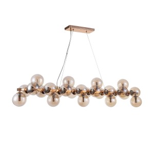 Lampa wisząca Cabella  PND-5252-A-25-GD-CGN Italux