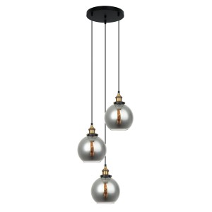 Lampa wisząca Cardena  MDM-4330/3 GD+SG Italux