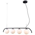 Lampa wisząca Carimi  PND-3300-4-BK Italux