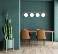 Lampa wisząca Carimi  PND-3300-4-HBR Italux