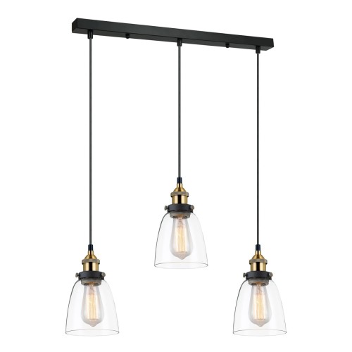 Lampa wisząca Francis  MDM-2563/3 GD+CL Italux