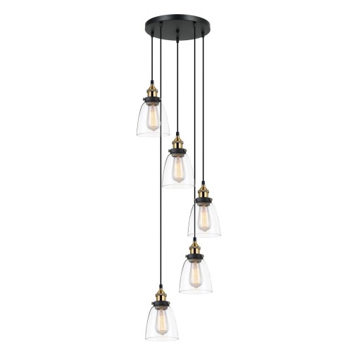 Lampa wisząca Francis  MDM-2563/5 GD+CL Italux