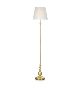 IMPERIA Podłogowa 1L Złoty Szczotkowany/Biały 106322 Markslojd