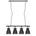 Lampa wisząca Lavare  MD-HN82608-4-BK+WH Italux