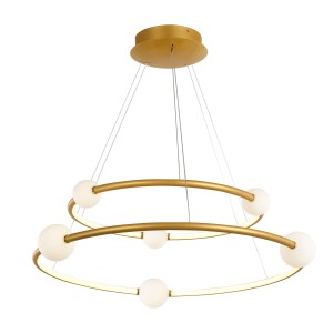 Lampa wisząca Lozanna  PND-20112035-2A-GD Italux
