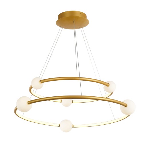 Lampa wisząca Lozanna  PND-20112035-2A-GD Italux