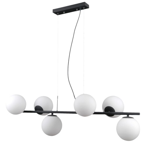 Lampa wisząca Raddi  PND-5510-6-BK Italux