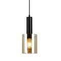 Lampa wisząca Sardo  PND-5581-1-BK+AMB Italux