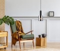 Lampa wisząca Sardo  PND-5581-1-BK+SG Italux