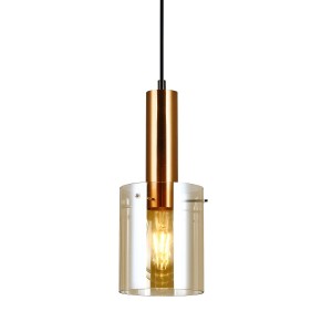 Lampa wisząca Sardo  PND-5581-1-BRO+AMB Italux