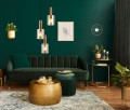 Lampa wisząca Sardo  PND-5581-3A-BRO+AMB Italux