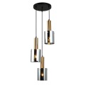 Lampa wisząca Sardo  PND-5581-3A-BRO+SG Italux