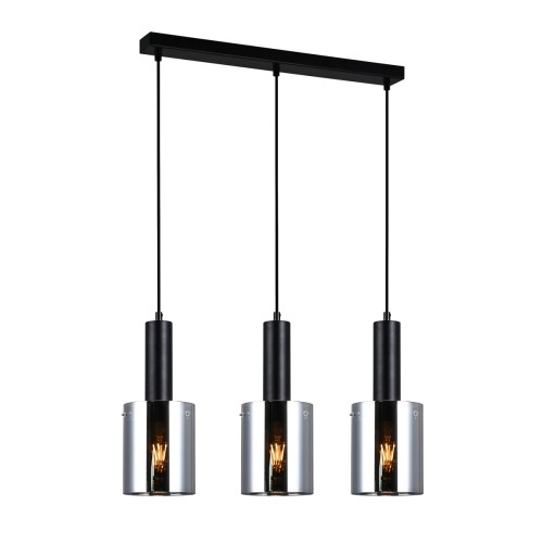 Lampa wisząca Sardo  PND-5581-3-BK+SG Italux