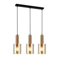 Lampa wisząca Sardo  PND-5581-3-BRO+AMB Italux