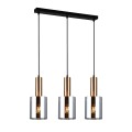 Lampa wisząca Sardo  PND-5581-3-BRO+SG Italux