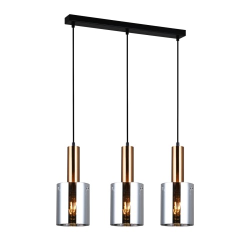 Lampa wisząca Sardo  PND-5581-3-BRO+SG Italux