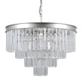 Lampa wisząca Verdes  PND-44372-8A-SLVR-BRW Italux