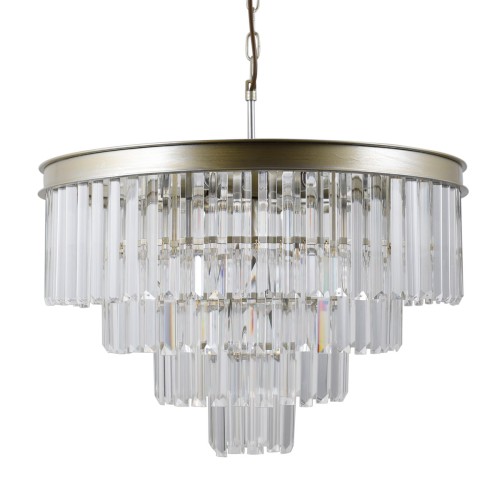 Lampa wisząca Verdes  PND-44372-8-CHMP-GLD Italux