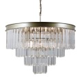 Lampa wisząca Verdes  PND-44372-8-CHMP-GLD Italux