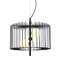 Lampa wisząca Daren  MDM-3937/3 BK Italux