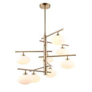 Lampa wisząca Fiorenzo  MDM3661-8 BRO+W Italux