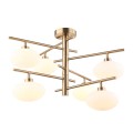 Lampa wisząca Fiorenzo  MXM3661-6 BRO+W Italux