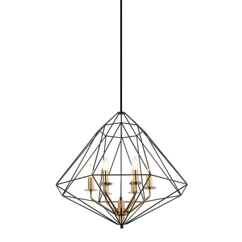 Lampa wisząca Maresmo  PEN-6369-6-BKBR Italux