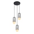 Lampa wisząca Matty  MDM-3939/3 BK Italux