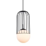 Lampa wisząca Matty  MDM-3940/1 BK Italux