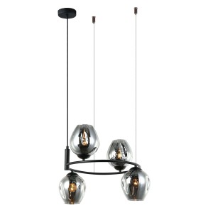 Lampa wisząca Roxane  MDM-4045-4 BK+SG Italux