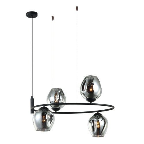 Lampa wisząca Roxane  MDM-4046-4 BK+SG Italux