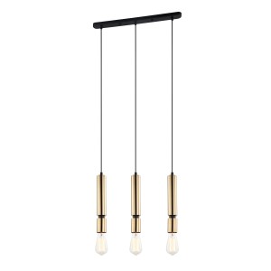 Lampa wisząca Torla  PEN-5041-3-BKBR Italux