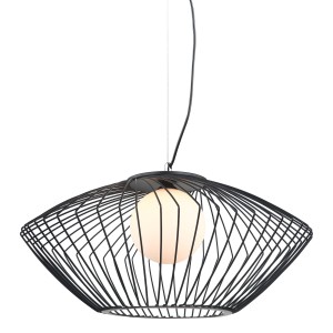 Lampa wisząca Zeno  MDM-3844-1 BK Italux