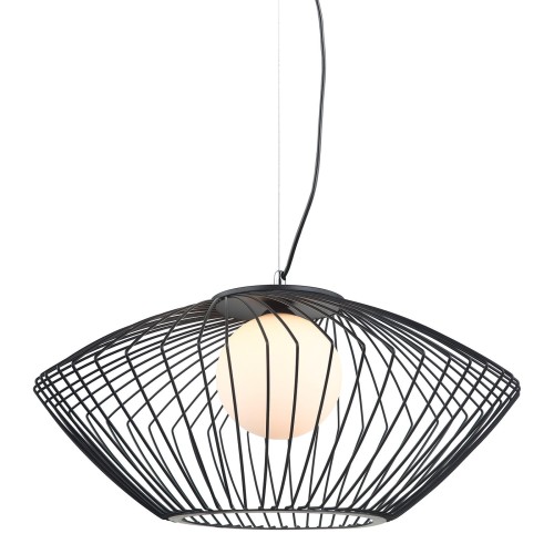 Lampa wisząca Zeno  MDM-3844-1 BK Italux