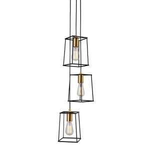 Lampa wisząca Alanis  MD-BR16556-D3-B/G Italux