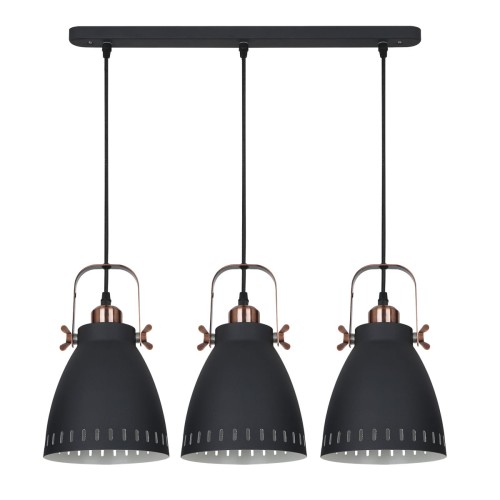 Lampa wisząca Franklin  MD-HN8026S-3-B+RC Italux