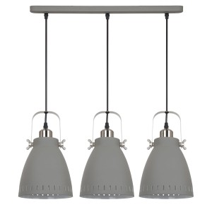 Lampa wisząca Franklin  MD-HN8026S-3-GR+S.NICK Italux