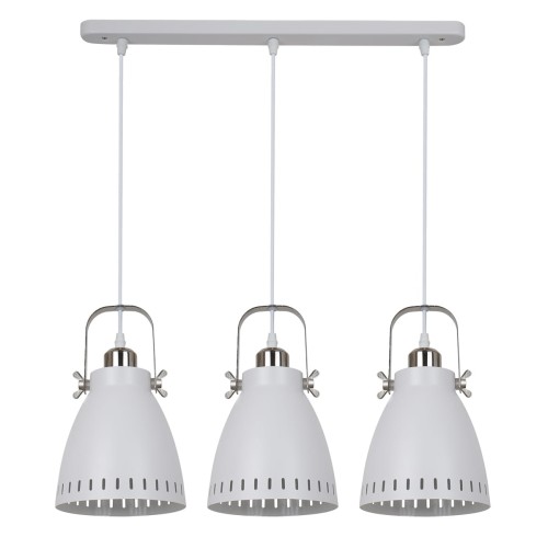 Lampa wisząca Franklin  MD-HN8026S-3-WH+S.NICK Italux