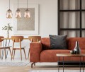 Lampa wisząca Harley  MDM-3480/3 GD Italux